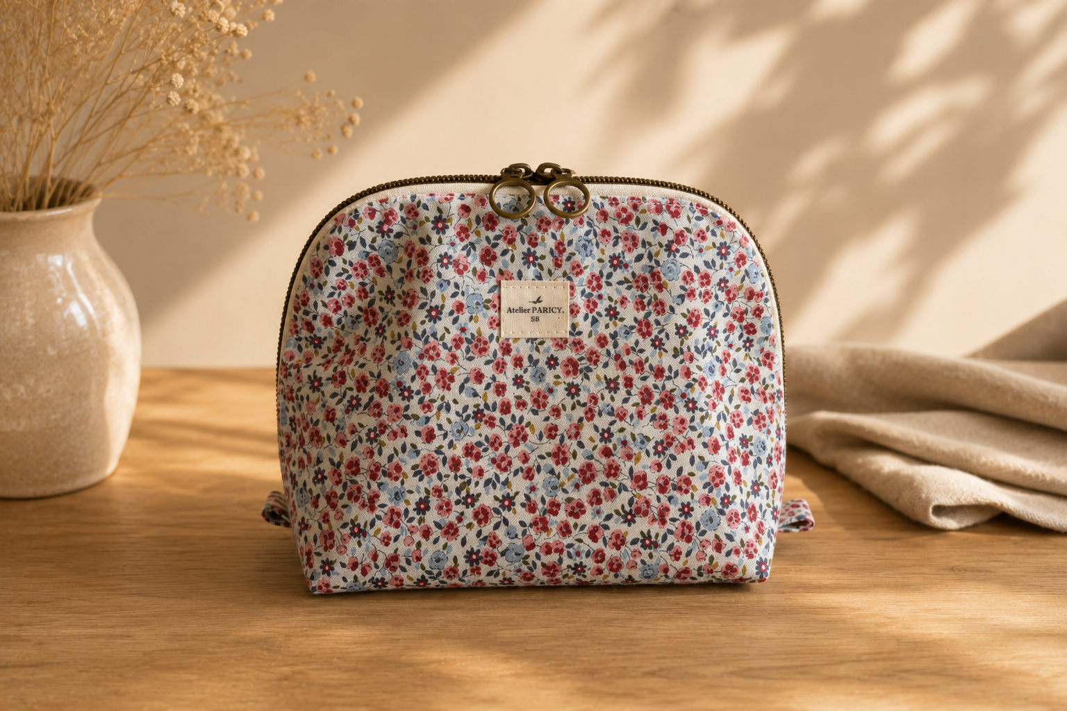Trousse Saola, coloris fleuri